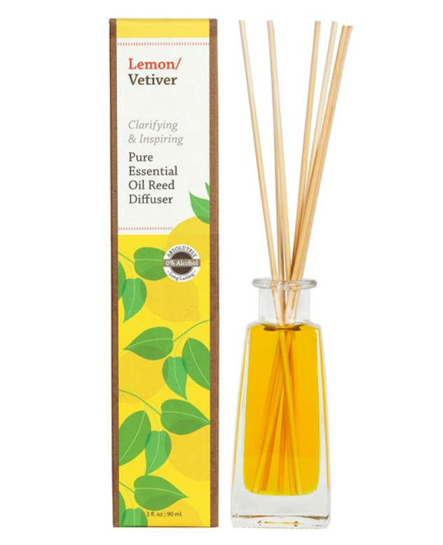 SunLeaf Lemon Vetiver Diffuser  - 3 Ounce