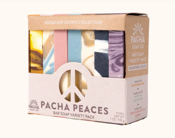 Pacha Peaces Natural Bar Soap by Pacha Soap