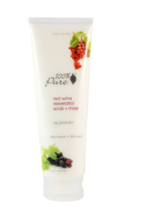 Facial Scrub and Mask - Red Wine Resveratrol